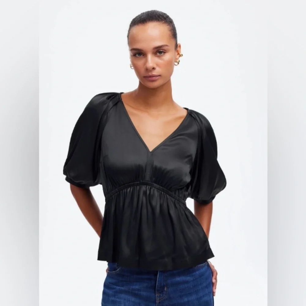 Madewell Puff Sleeve Blouse